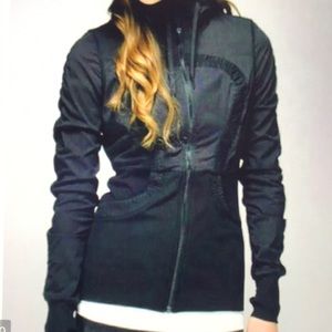 Lululemon dance studio jacket black size 8